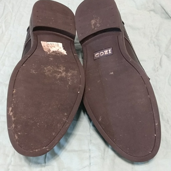 Men's IZOD Cabot black shoes sz10.5 - Picture 5 of 8